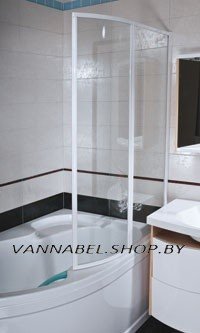 Душевая шторка Ravak VSK2 Rosa L/R 140 полистирол  - фото1